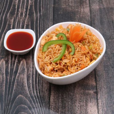 Schezwan Chicken Fried Rice